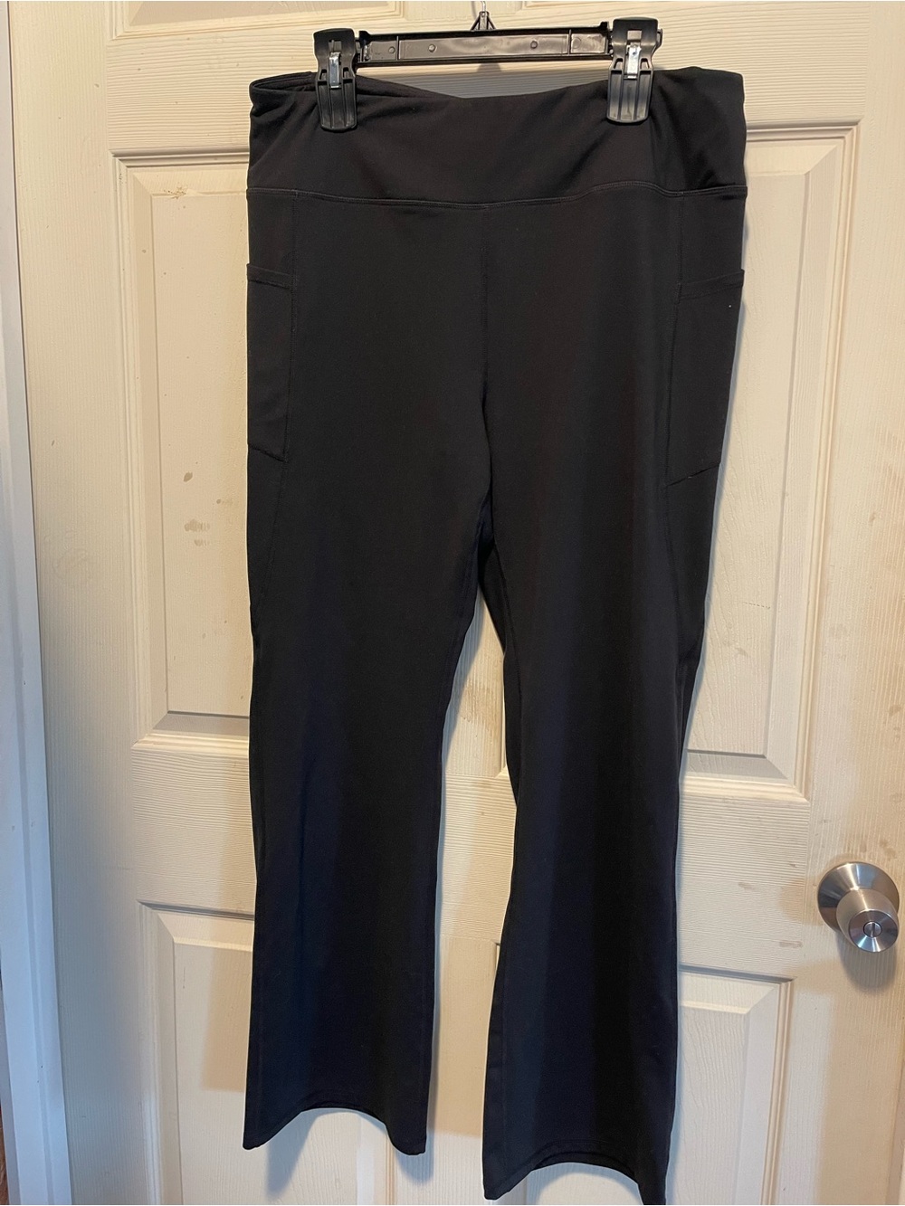 Black Women's Stretch Pocket Pants